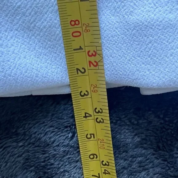 NWT BCBGeneration Mini Fit and Flare Dress in Optic White Size 6 - Picture 8 of 8